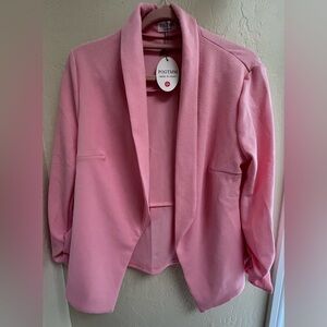 Elegant Pink Blazer by POGTMM